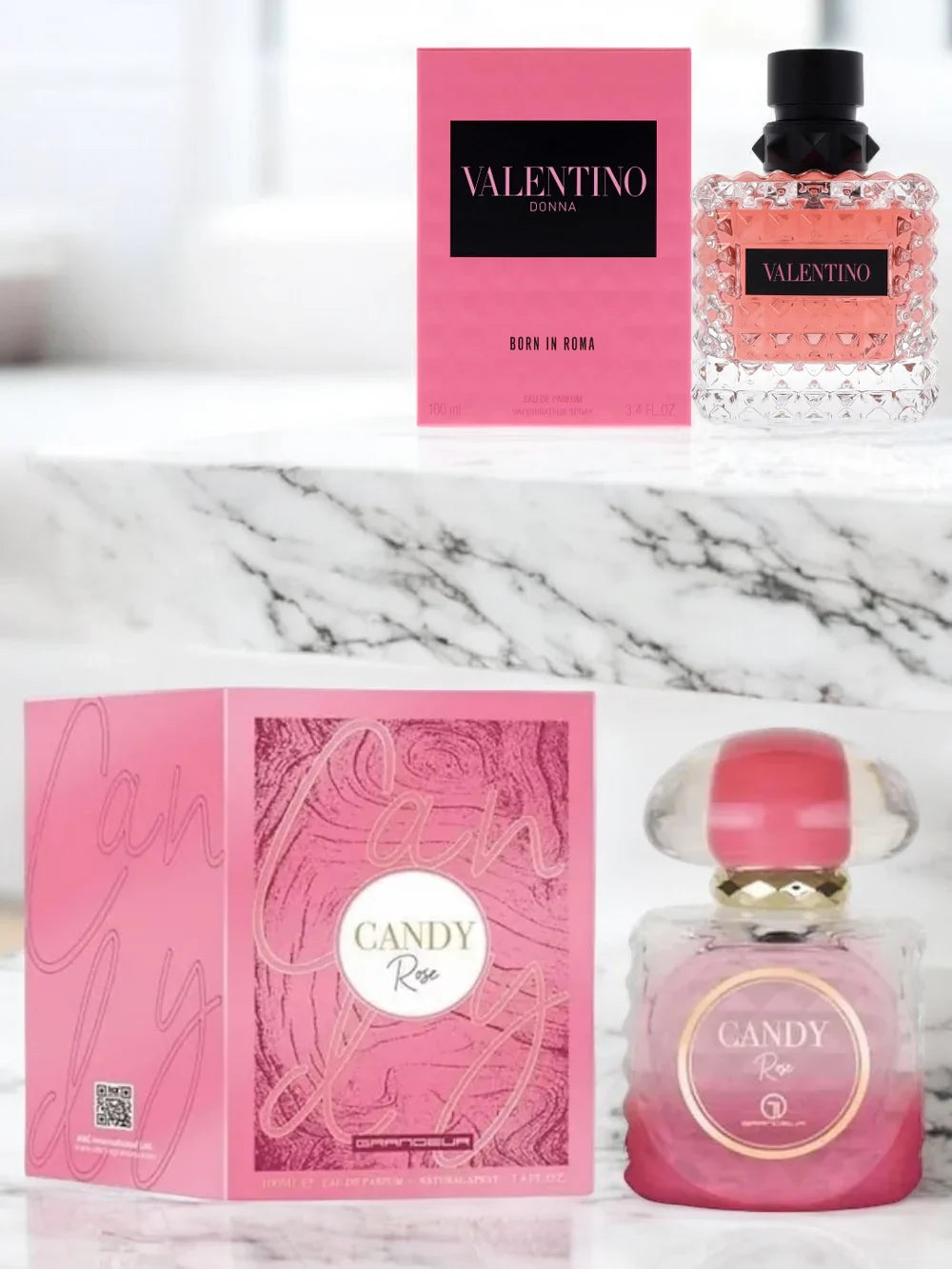 CANDY ROSE EAU DE PARFUM 100ml by Grandeur 3.4oz